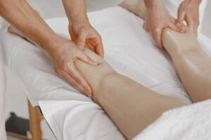 masaje circulatorio y drenaje linfático - circulación en las piernas