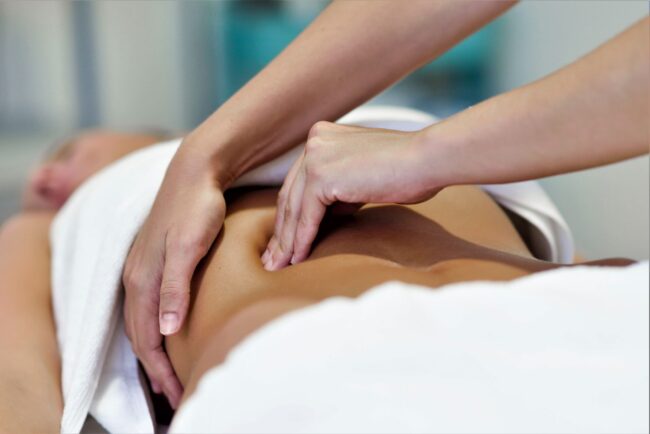 masaje drenante valencia - drenaje abdomen