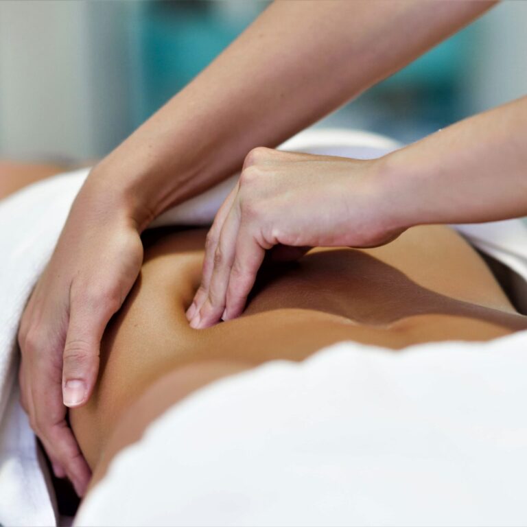 masaje drenante valencia - drenaje abdomen