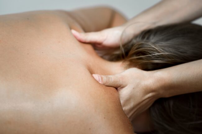 masaje Shiatsu en Valencia - espalda