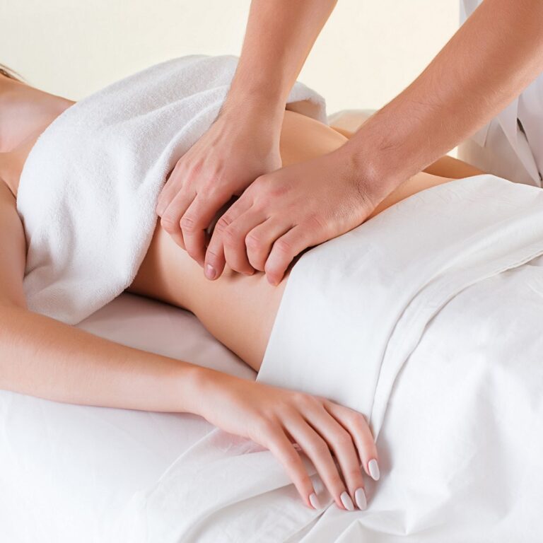 masaje drenante en Valencia - presión