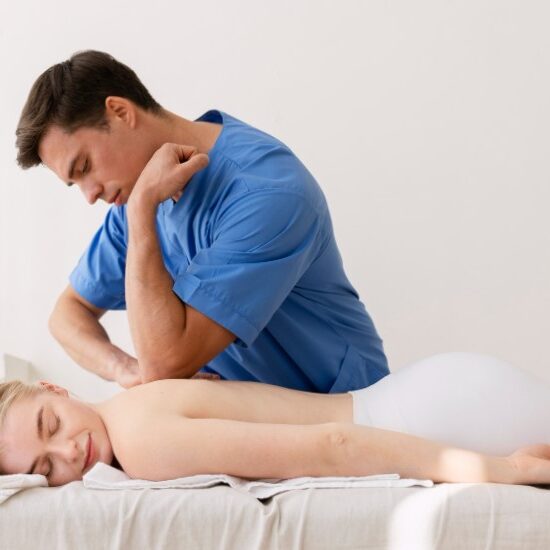 Masajistas en Valencia - Azul